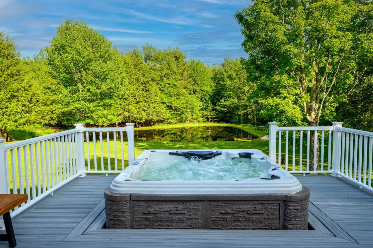Mountain Blue Vista - Luxury Retreat Near Ski Resorts With Pond, Firepit And Hot Tub Віндем Екстер'єр фото