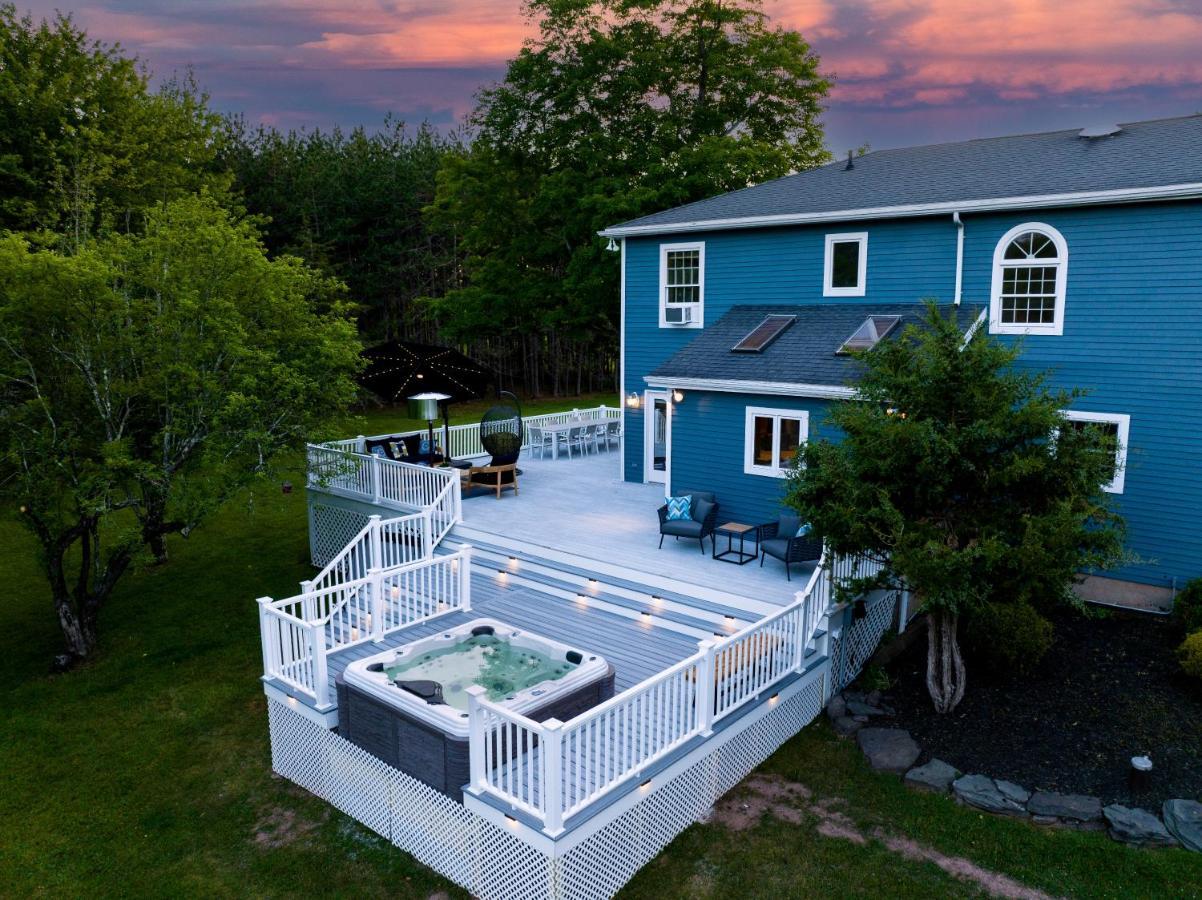 Mountain Blue Vista - Luxury Retreat Near Ski Resorts With Pond, Firepit And Hot Tub Віндем Екстер'єр фото