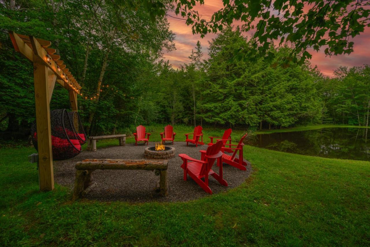 Mountain Blue Vista - Luxury Retreat Near Ski Resorts With Pond, Firepit And Hot Tub Віндем Екстер'єр фото